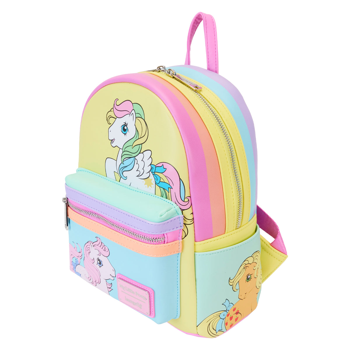 Loungefly Hasbro My Little Pony Color Block Mini Backpack Modern Pinup