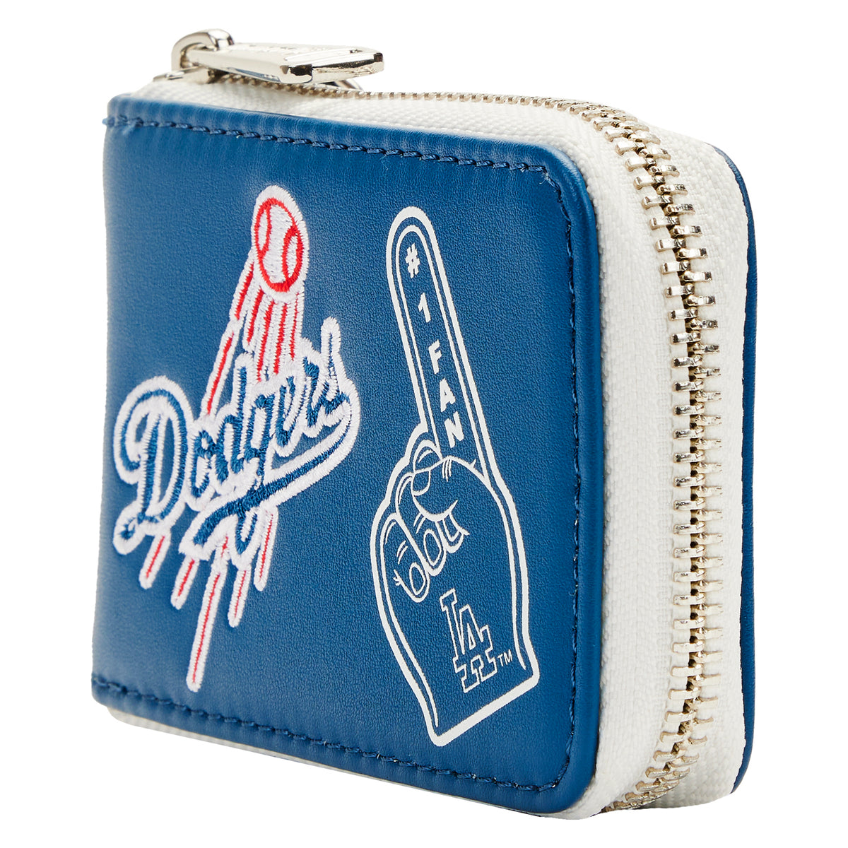 MLB Los Angeles Dodgers Patches Zip-Around Wallet