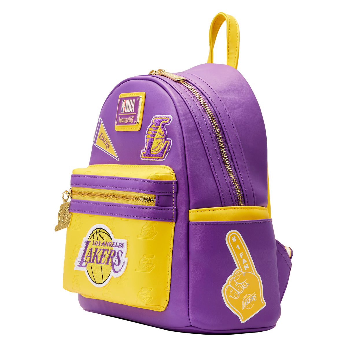 Loungefly NBA LA Lakers Debossed Logo Crossbody Bag – Modern Pinup