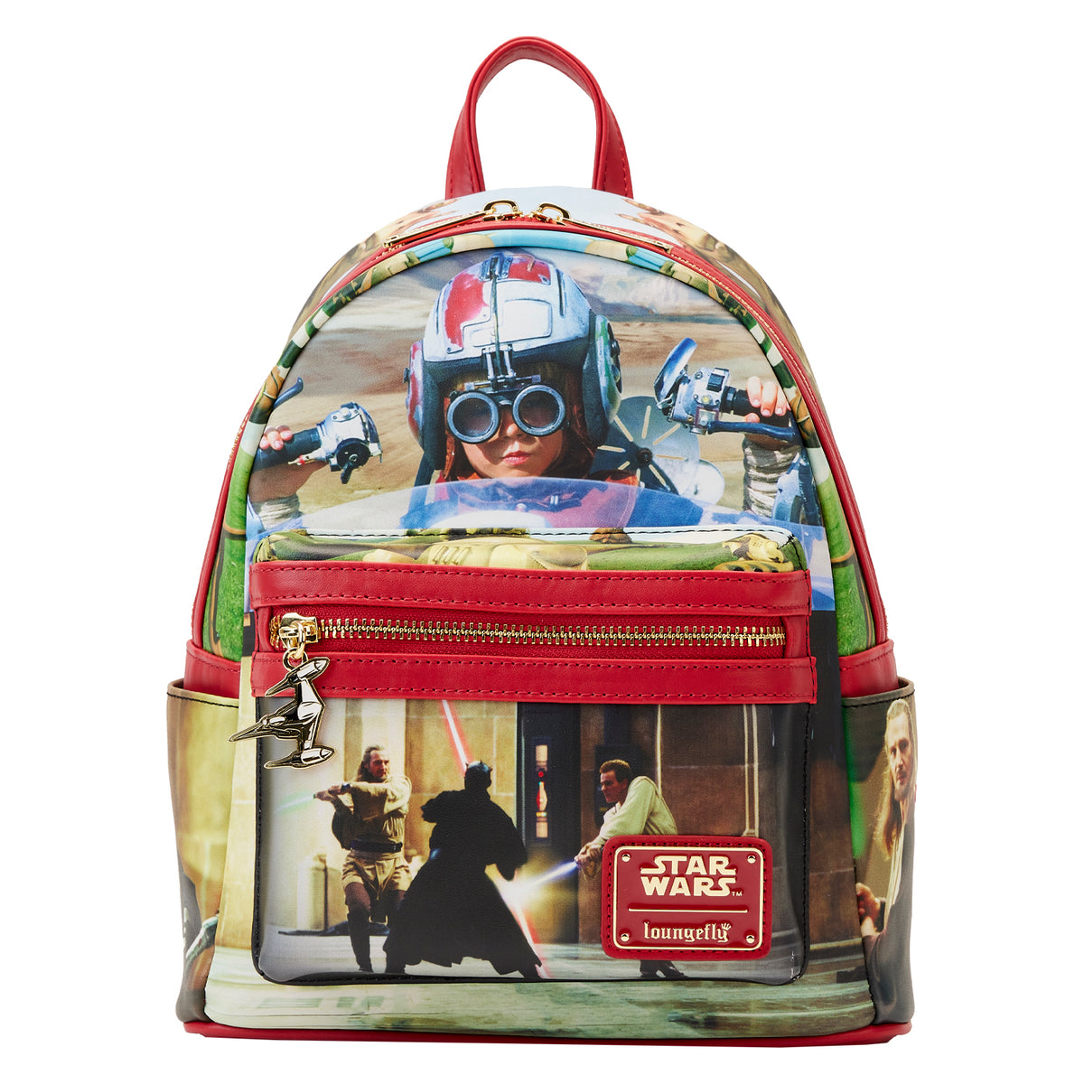 Loungefly Star Wars Scenes Series Phantom Menace Mini Backpack