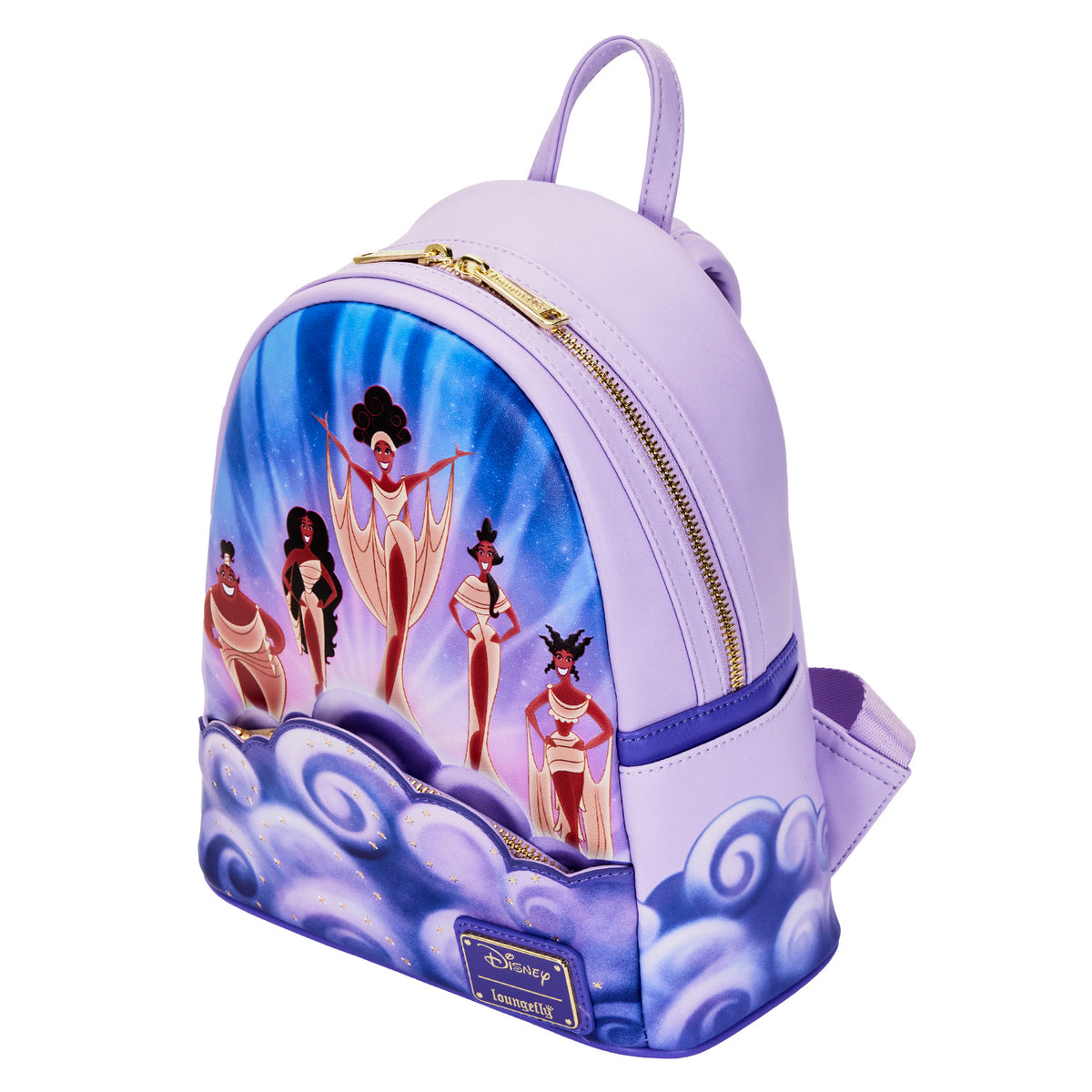 Disney Loungefly Hercules Hydra popular Muses Brown Mini Backpack