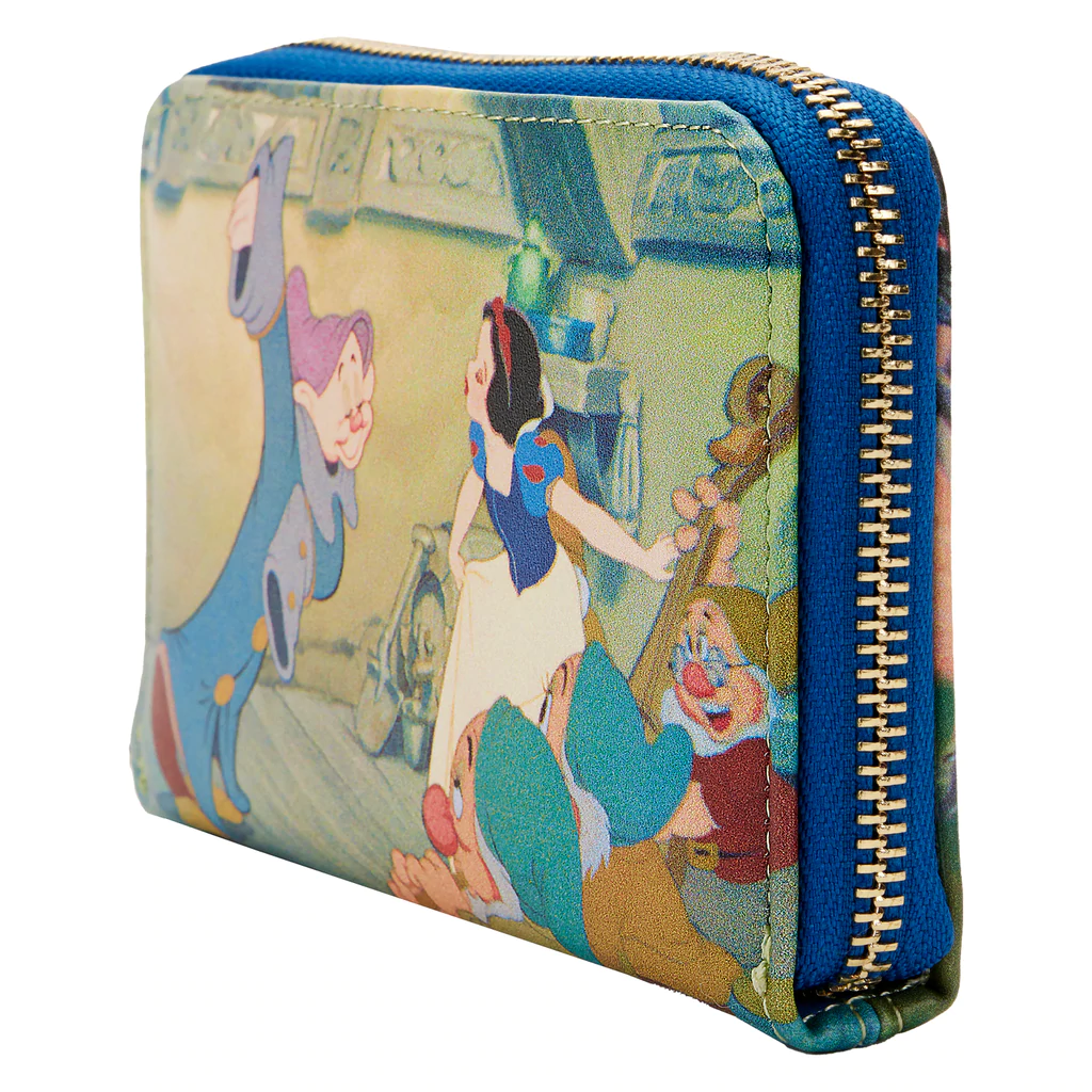 Loungefly Disney Snow White Scenes Zip Around Wallet – Modern Pinup