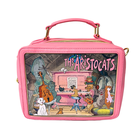 Loungefly Disney Aristocats Lunchbox Crossbody DEFECTIVE #383