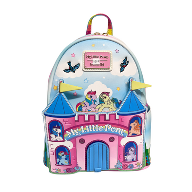 Loungefly My Little Pony Castle Mini Backpack DEFECTIVE #164