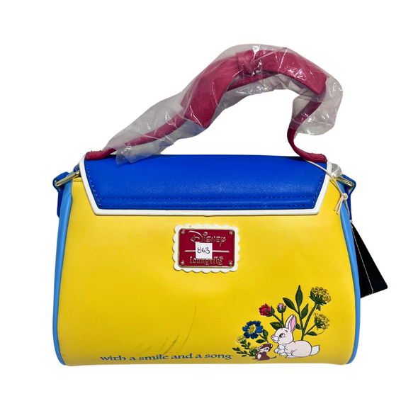 Loungefly Disney Snow White Bow Cosplay Crossbody DEFECTIVE #863