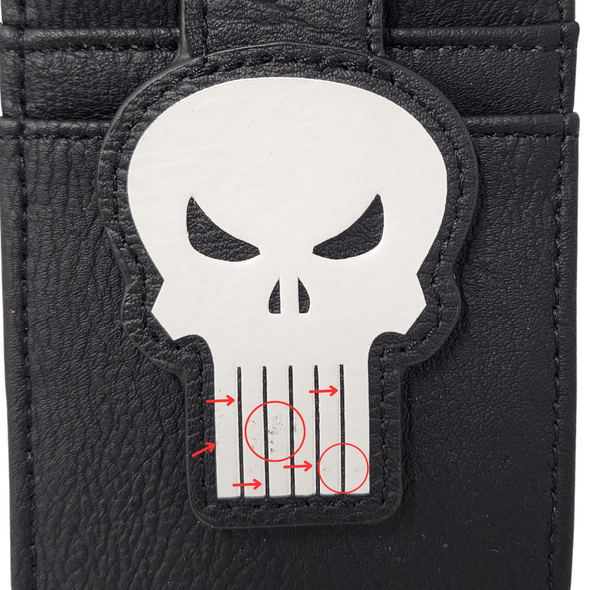 Loungefly Marvel Punisher Cardholder DEFECTIVES