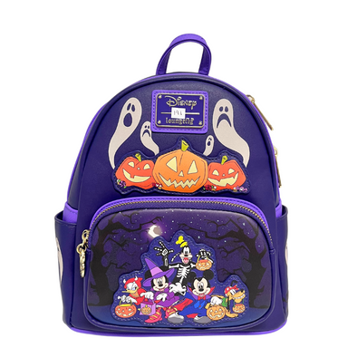 Modern Pinup Exclusive Loungefly Disney Mickey Halloween Mini Backpack DEFECTIVE #191