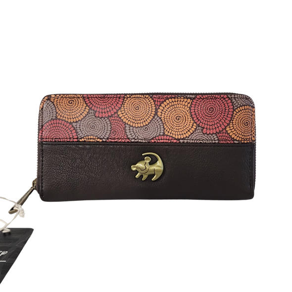 Loungefly Disney Lion King African Floral Print Zip Wallet DEFECTIVES