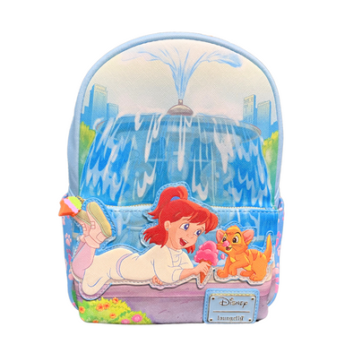 Modern Pinup Exclusive Loungefly Disney Oliver and Company Jenny and Oliver Mini Backpack