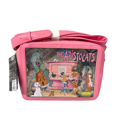 Loungefly Disney Aristocats Lunchbox Crossbody DEFECTIVE #333