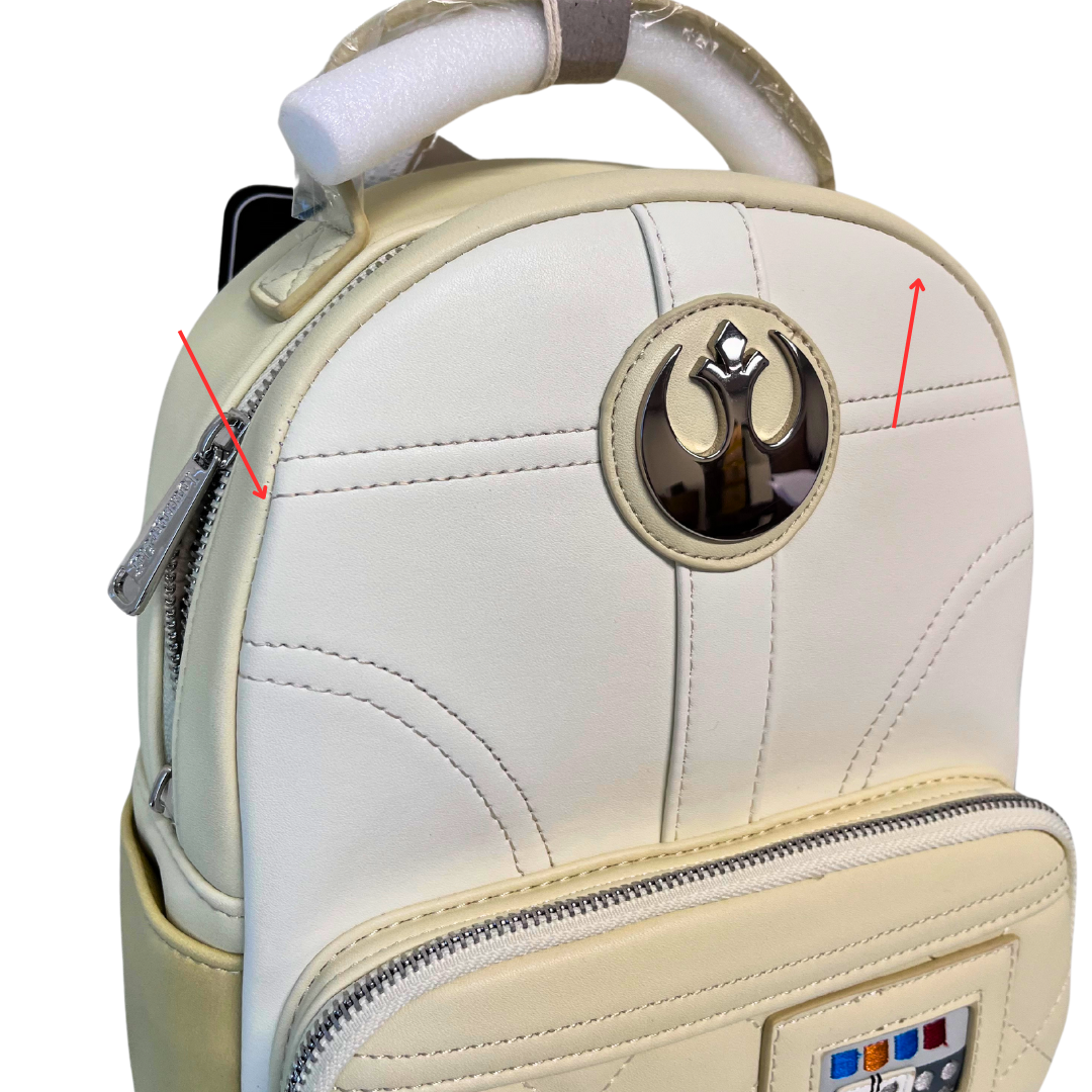 Loungefly Star Wars Princess Leia Hoth Cosplay Mini Backpack Defective 