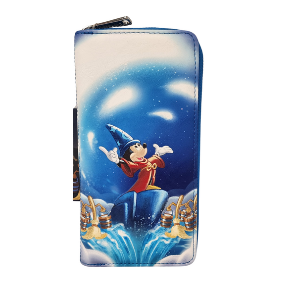 Loungefly Disney Fantasia Sorceror Mickey Wallet DEFECTIVES