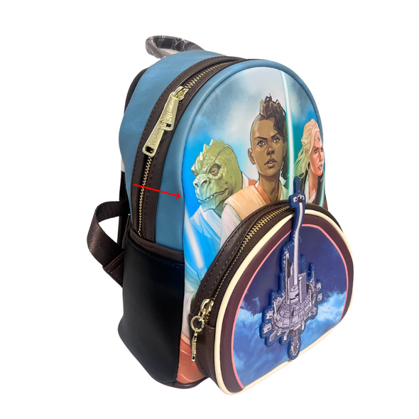 Loungefly Star Wars High Republic Mini Backpack DEFECTIVE #99