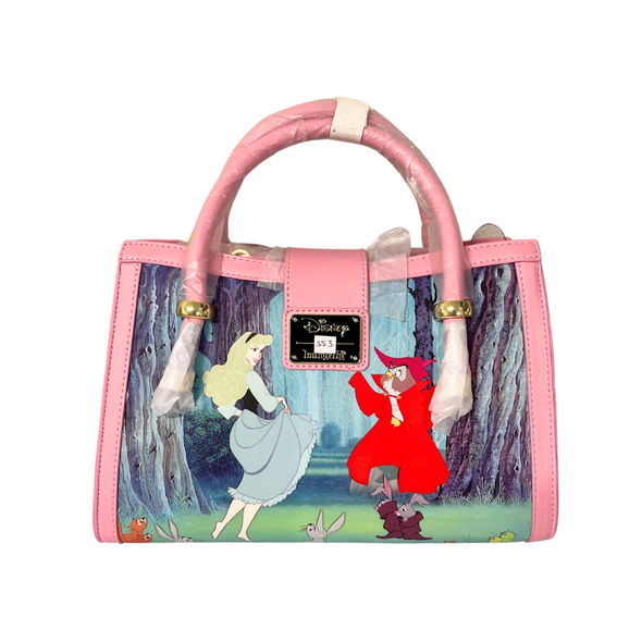 Loungefly Disney Sleeping Beauty Princess Scene Crossbody DEFECTIVE #353