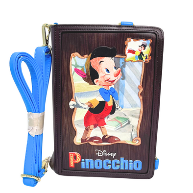 Loungefly Disney Pinocchio Classic Book Convertible DEFECTIVE #9