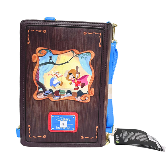 Loungefly Disney Pinocchio Classic Book Convertible DEFECTIVE #9