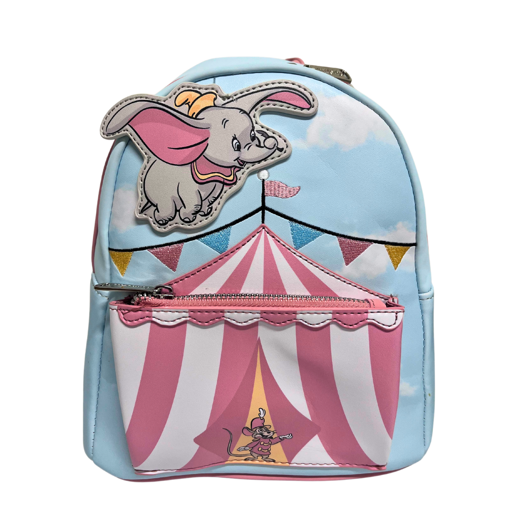 Loungefly Disney Dumbo Circus Tent Mini Backpack DEFECTIVE #709 ...