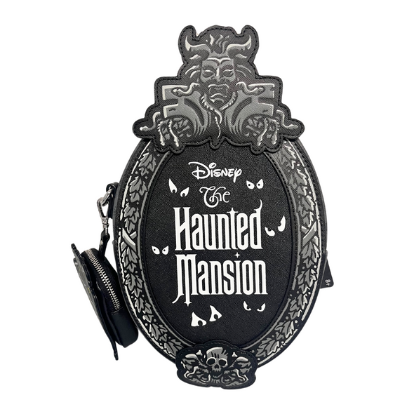 Loungefly Disney Haunted Mansion Plaque Crossbody DEFECTIVE #314