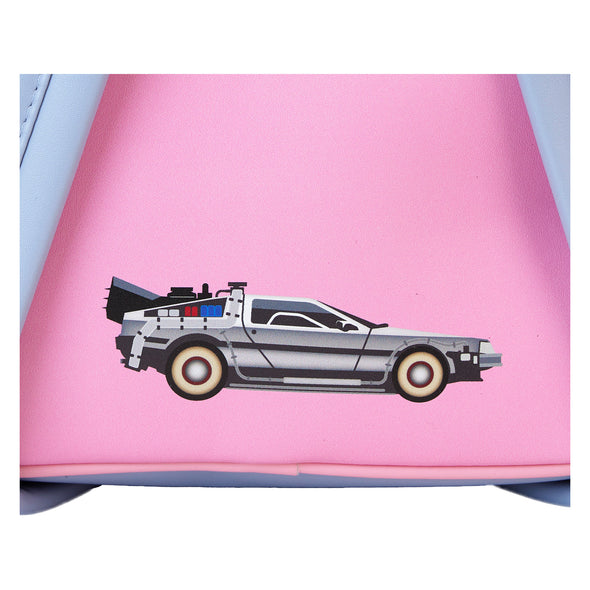 Loungefly Back to the Future 40th Anniversary Mini Backpack