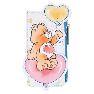 Loungefly Care Bears Heart Balloon Card Holder Wallet