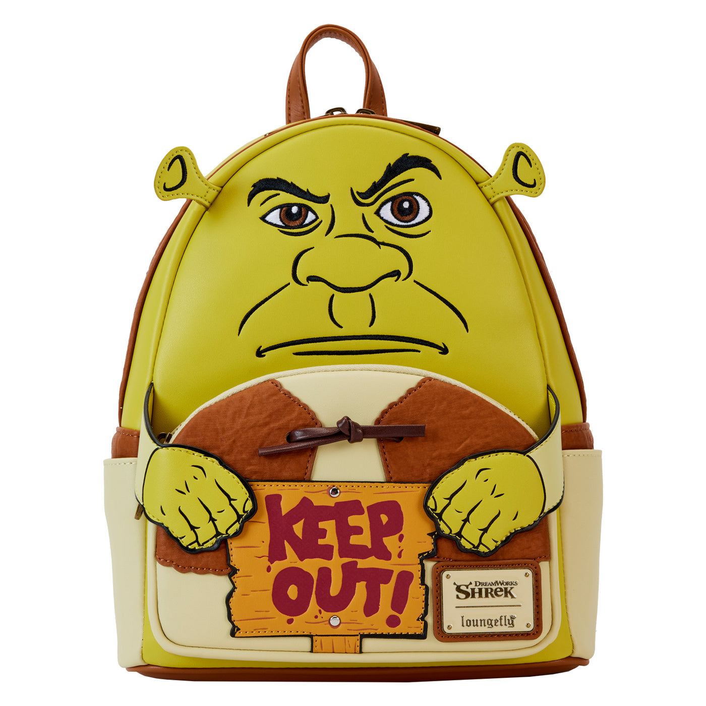 Loungefly Shrek Keep Out Cosplay Mini Backpack – Modern Pinup