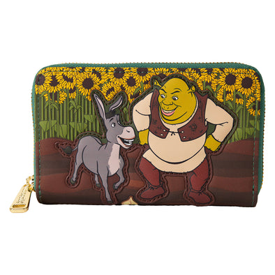 Loungefly Shrek Spring Vibes Zip Around Wallet