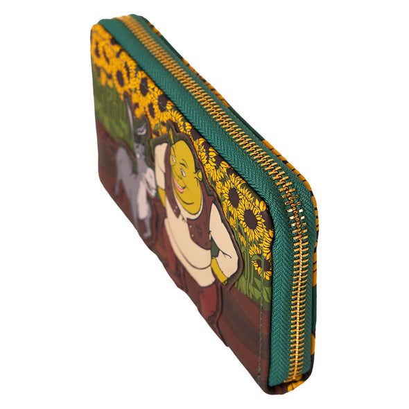 Loungefly Shrek Spring Vibes Zip Around Wallet