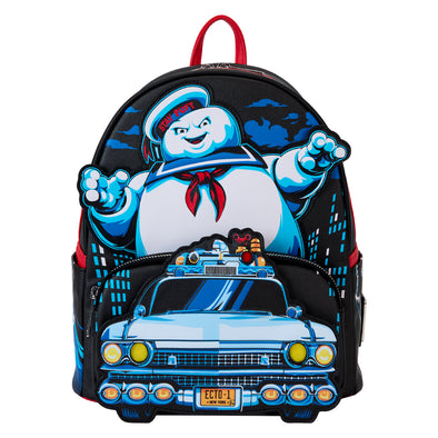 Loungefly Ghostbusters Stay Puff Chasing Mini Backpack