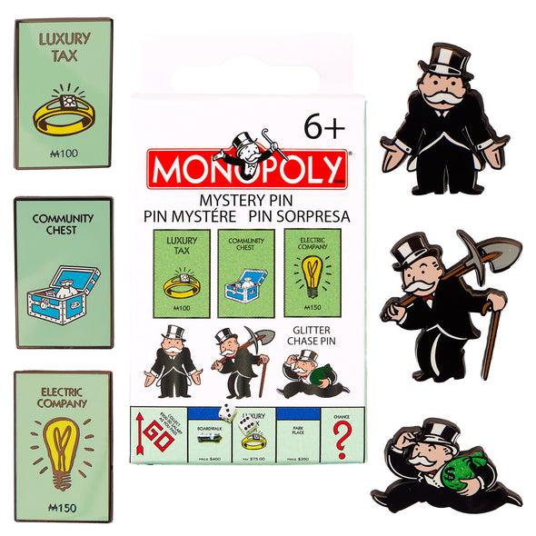 Loungefly Hasbro Monopoly 90th Anniversary Mystery Pin