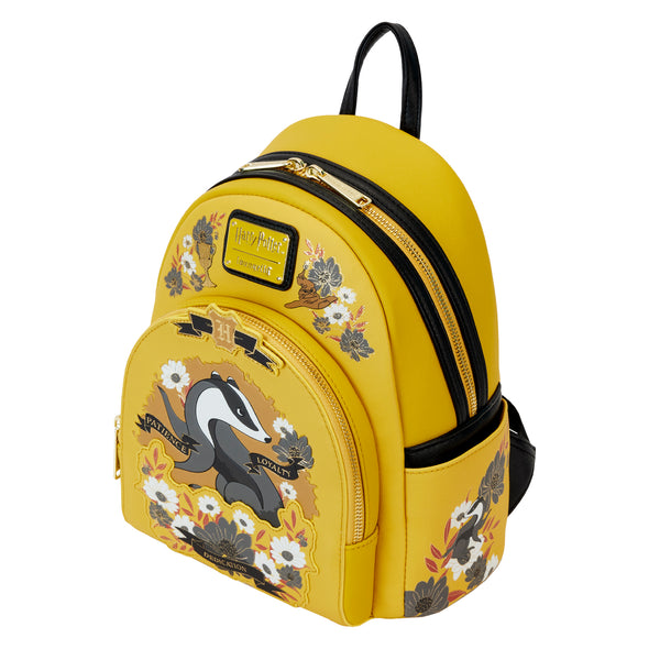 Loungefly Harry Potter Hufflepuff House Tattoo Mini Backpack