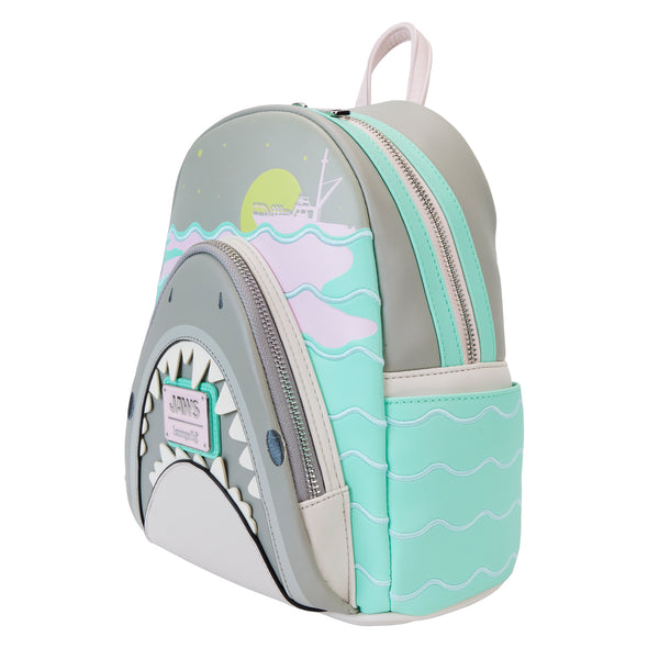 Loungefly Universal Jaws Mini Backpack