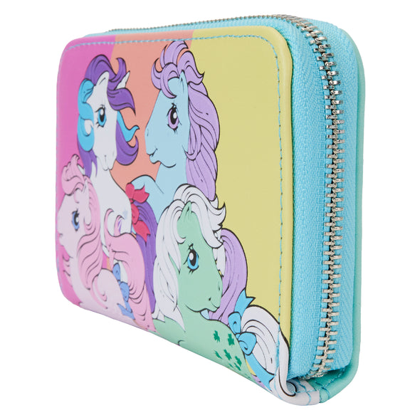 Loungefly Hasbro My Little Pony Color Block Zip Around Wallet