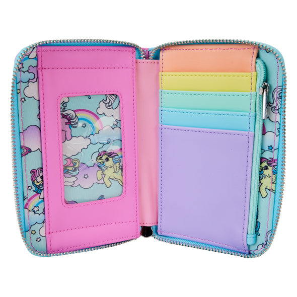 Loungefly Hasbro My Little Pony Color Block Zip Around Wallet