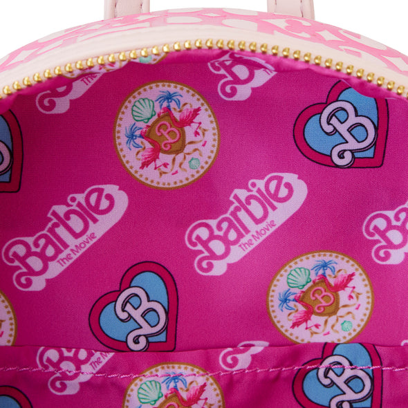 Loungefly Mattel Barbie Movie Logo Mini Backpack