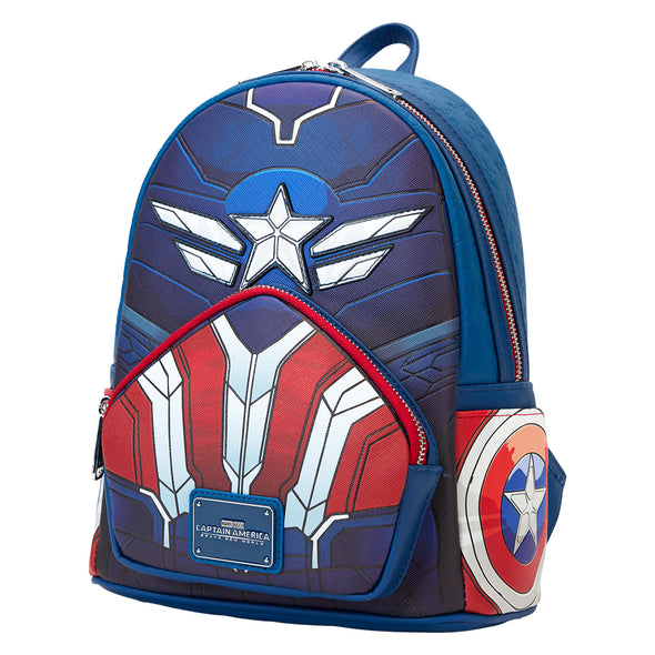 Loungefly Marvel Captain America Brave New World Cosplay Mini Backpack