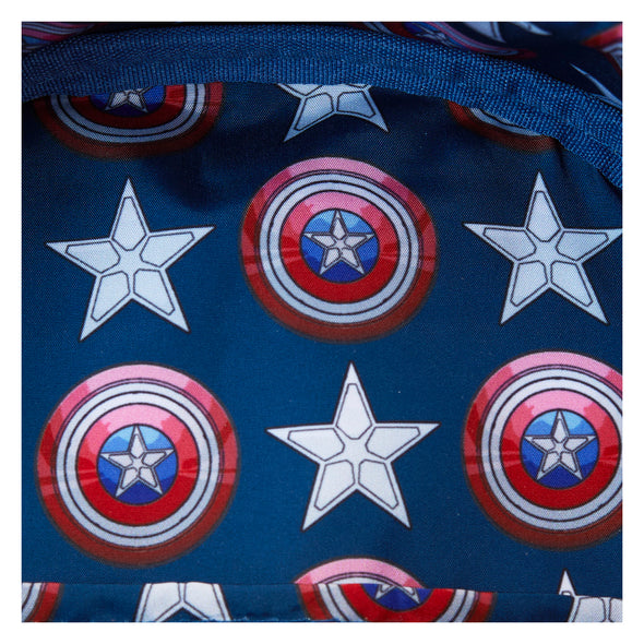 Loungefly Marvel Captain America Brave New World Cosplay Mini Backpack