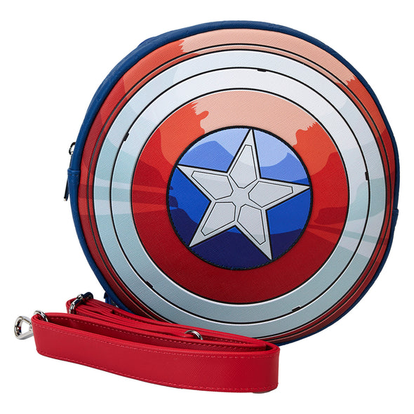 Loungefly Marvel Captain America Brave New World Wings Crossbody Bag