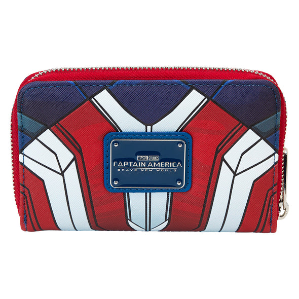 Loungefly Marvel Captain America Brave New World Zip Around Wallet