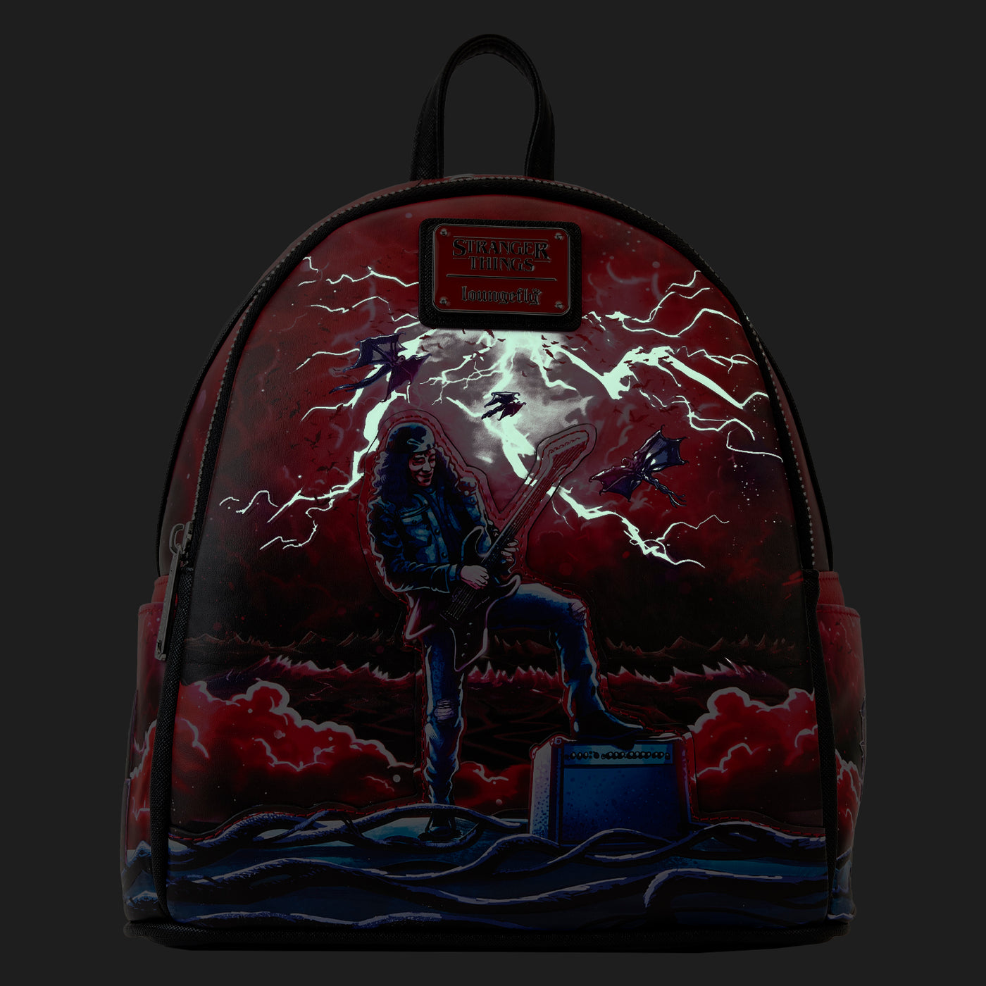 Buy Stranger Things Upside Down Shadows Mini Backpack at Loungefly.
