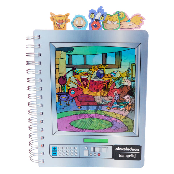 Loungefly Nickelodeon Rewind Tab Journal