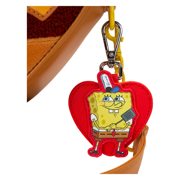 Loungefly Nickelodeon Spongebob Krabby Patty Plush Crossbody