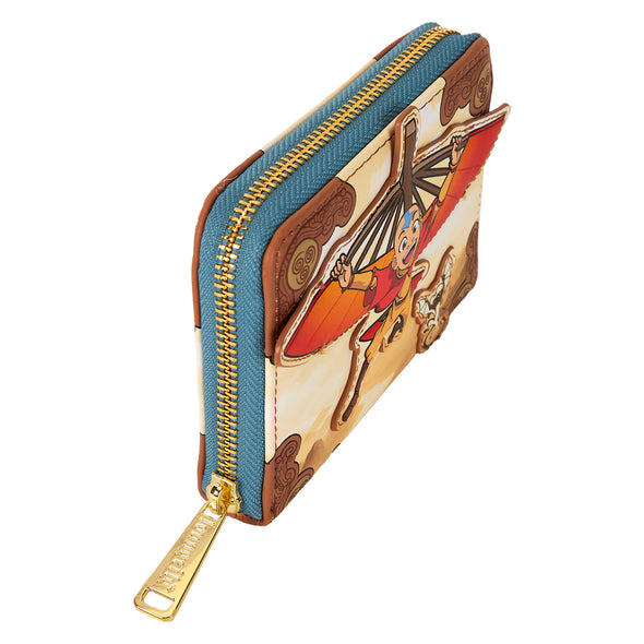 Loungefly Nickelodeon Avatar the Last Airbender Zip Around Wallet