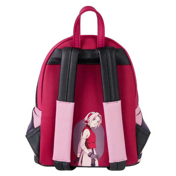 Loungefly Naruto Sakura Cosplay Outfit Full Size Backpack