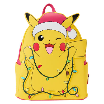 Loungefly Pokemon Santa Pikachu Mini Backpack