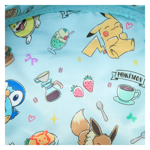 Loungefly Pokemon Cafe Triple Pocket Backpack