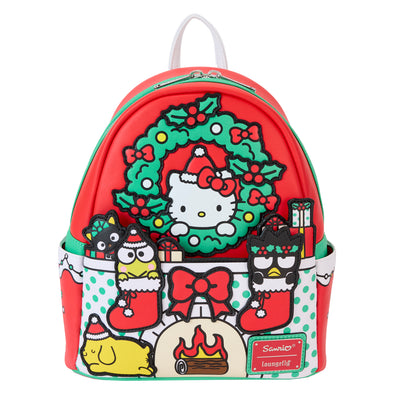 Loungefly Sanrio Hello Kitty and Friends Christmas Stocking Gifts Mini Backpack