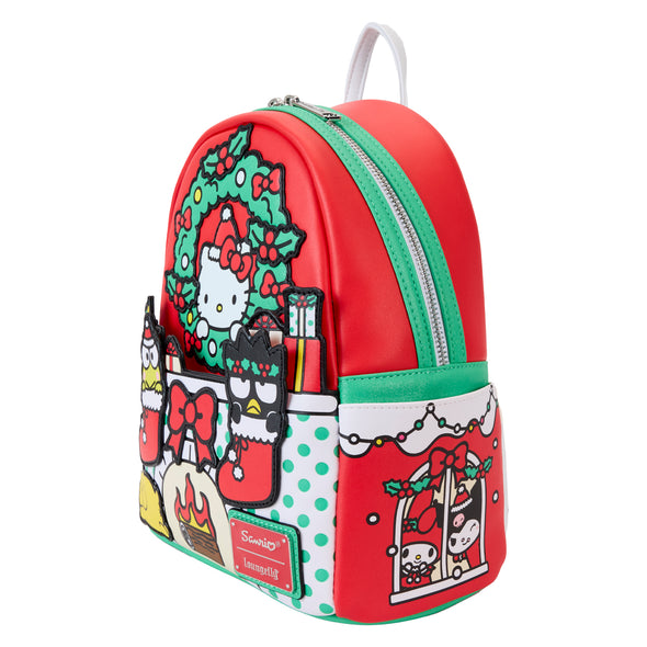 Loungefly Sanrio Hello Kitty and Friends Christmas Stocking Gifts Mini Backpack