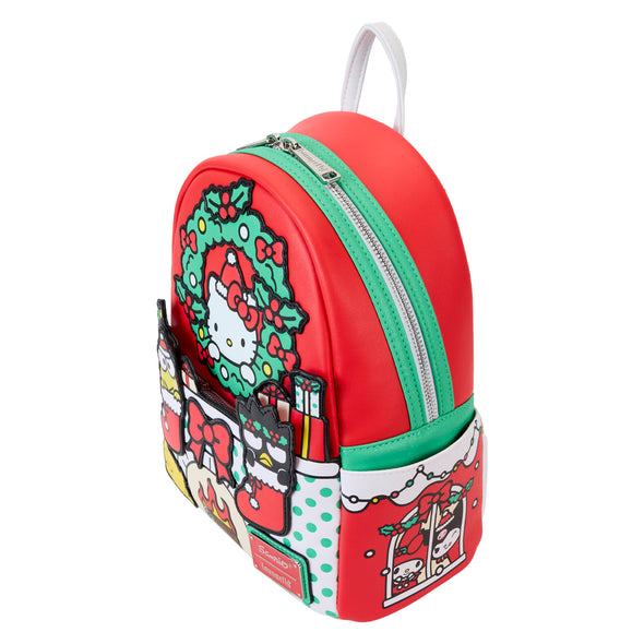 Loungefly Sanrio Hello Kitty and Friends Christmas Stocking Gifts Mini Backpack