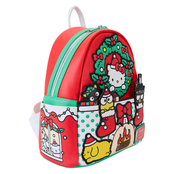 Loungefly Sanrio Hello Kitty and Friends Christmas Stocking Gifts Mini Backpack