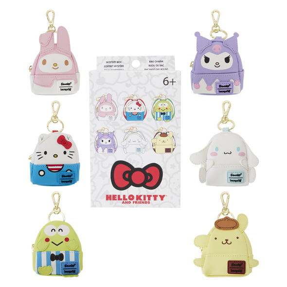 Loungefly Sanrio Hello Kitty and Friends Mystery Mini Backpack Bag Charms